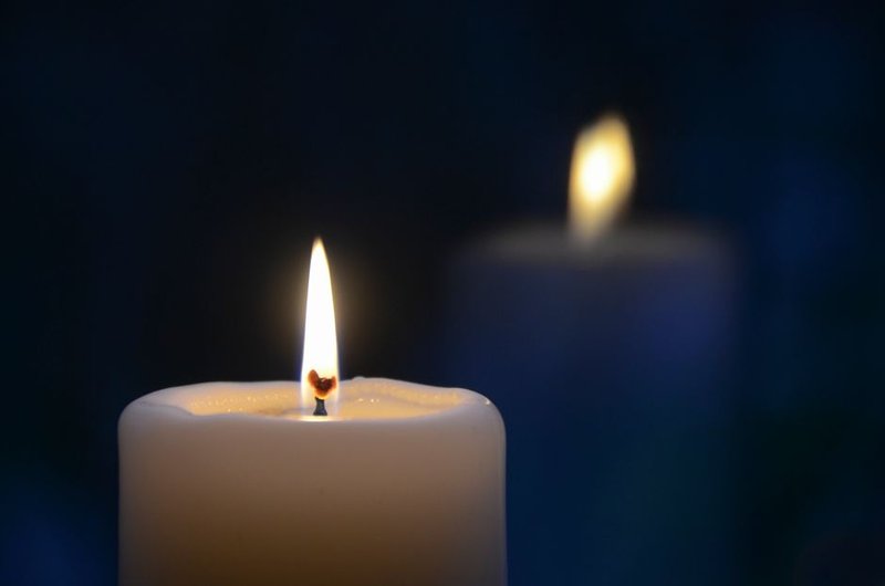 Lavender Pillar Candle Set